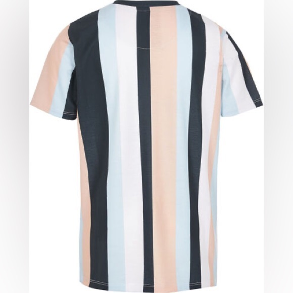 River Island Toddler Boys Multicolor Stripe 'Brooklyn' T-Shirt - Picture 2 of 3